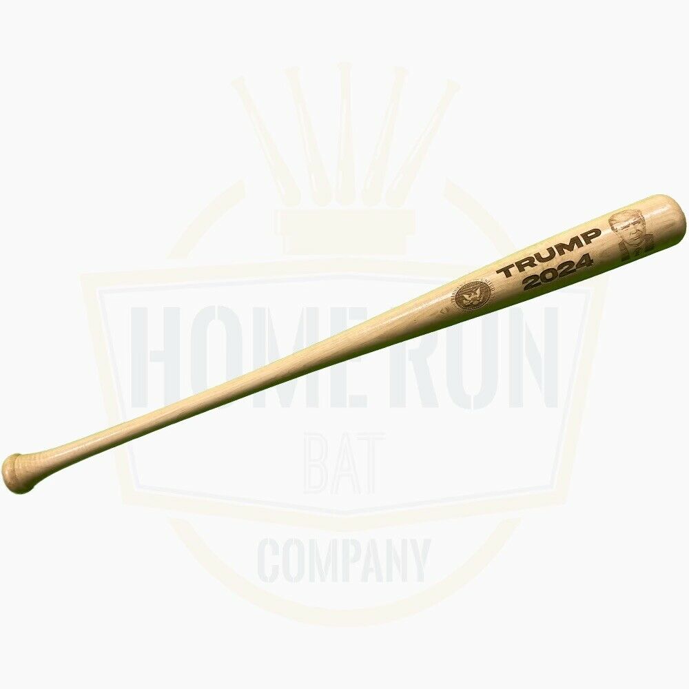 "TRUMP 2024" Limited Edition Engraved Wood Baseball Bat! (Free Shipping”)